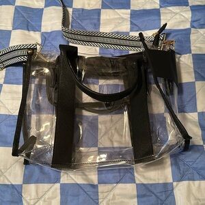 Clear crossbody bag
